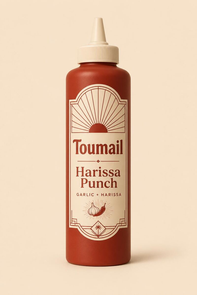 Toumail Harissa Punch — Garlic + harissa